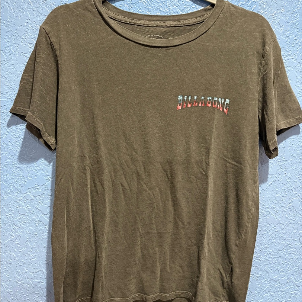 Billabong Gray Women’s Short Sleeve Tee